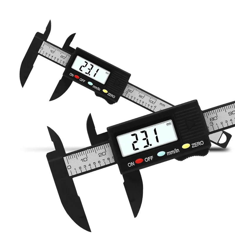 0100mm Electronic Digital Vernier Caliper Gauge Measuring Tool Mini Caliper Wenwan For Jewelry
