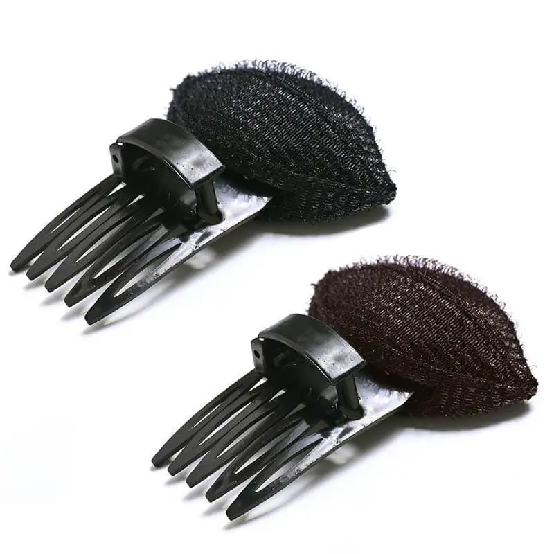 Puff Hair Head Cushion Invisible Insert Fluffy Pad Base Sponge Clip Bun Comb Bump It Up Volume Princess Styling Women Girl Acces