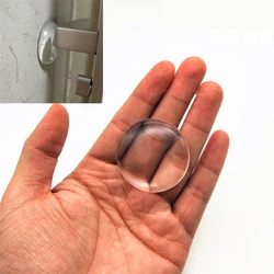 6pcs Wall protector, door handle, bumper, protective plug, non-slip stickers, self-adhesive round bumper, door stop, muffler