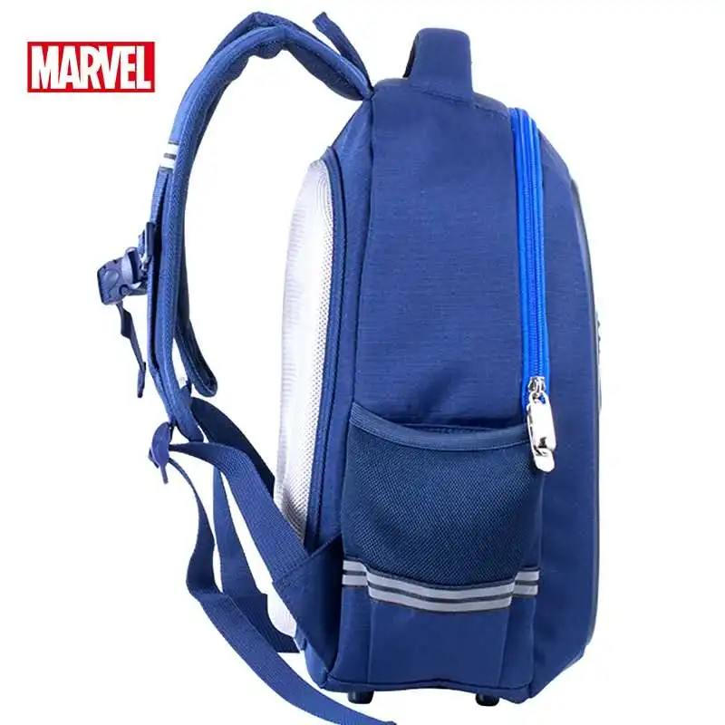 Disney  School Bags For Boys Captain America Spider Man Iron Man Primary Student Shoulder Backpack Large Capacity Mochilar
