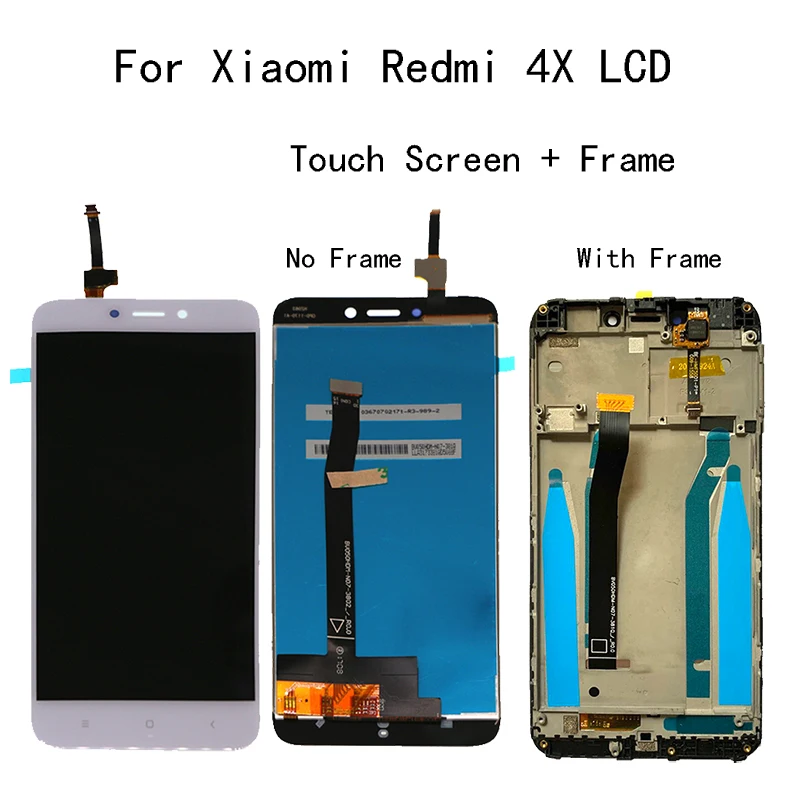 

5.0-inch For xiaomi redmi 4x LCD Display touch screen +With Frame digitizer replacement for xiaomi redmi 4x Screen repair parts