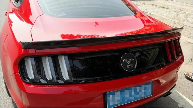 ABS/углеродного волокна заднее крыло багажника выступ Спойлеры подходит для Ford Mustang