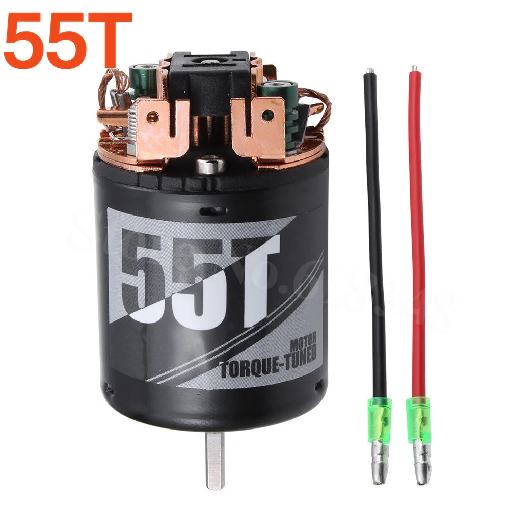5 шт., RS-540, матовый, 8 T, 14 T, 19 T, 21 T, 27 T, 35 T, 45 T, 55 T, крутящий момент, настроенный двигатель для 1/10 внедорожников/внедорожников - Цвет: 55T