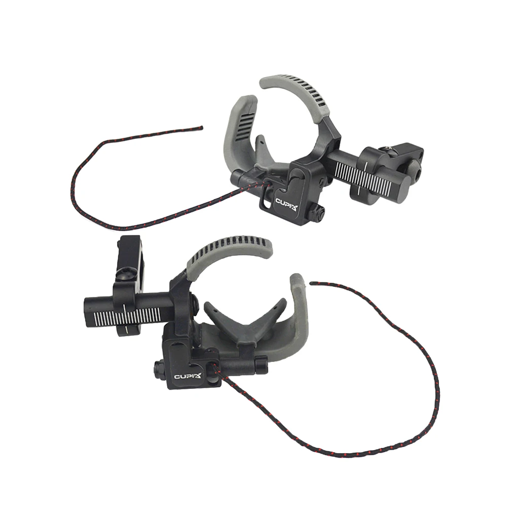 Archery Drop Away Arrow Rest Aluminum Compound Bow Rests for Men Women Hunting Practice Training 90x75x55mm