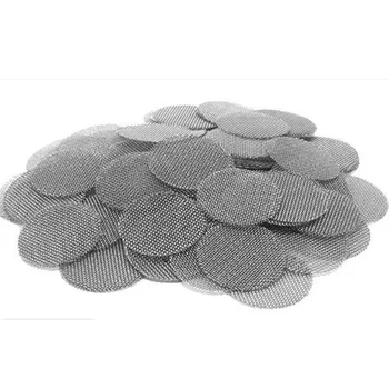 

Multifunctional Water Pipe Hookah Metal Filters Smoke Pipes Screen Gauze 500pcs