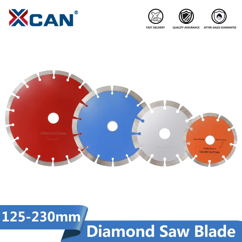 Алмазное лезвие для пилы XCAN 125/155/190/230 мм угловая шлифовальная машина диск сухой и