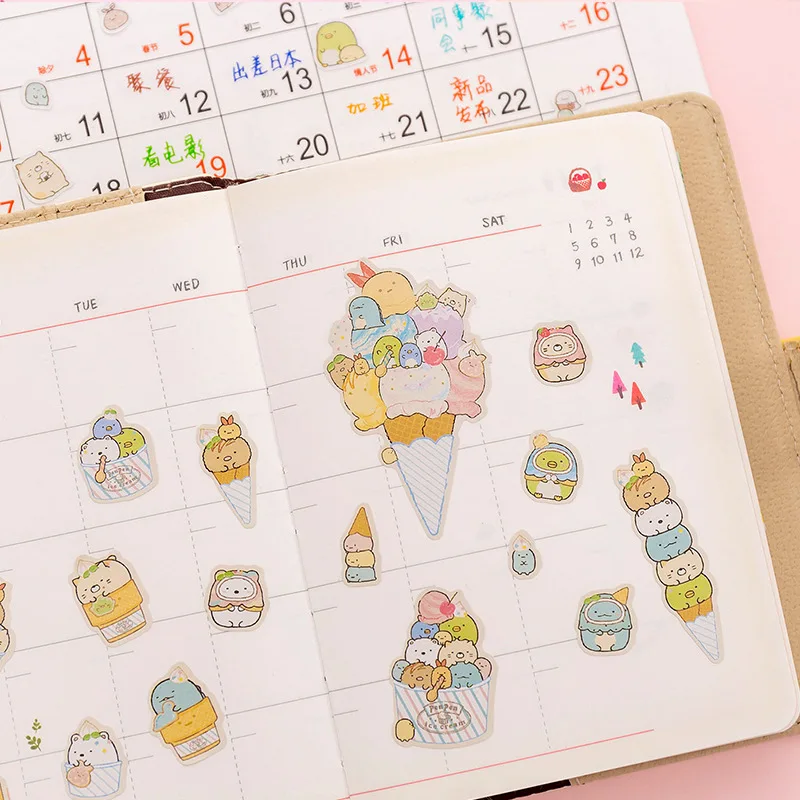 335 шт./упак. синий желтый Sumikko Gurashi декоративная книга альбом для скрапбукинга