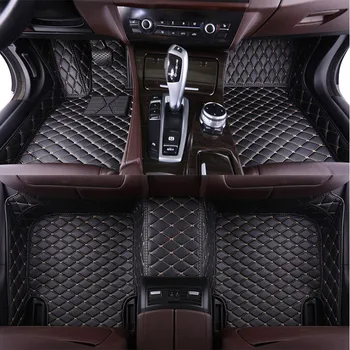 

Custom Leather Car Floor Mats for Chevrolet Camaro Aveo EPICA Cruze Enjoy Captiva LOVA SAIL TRAX Auto Foot Mat Car Styling