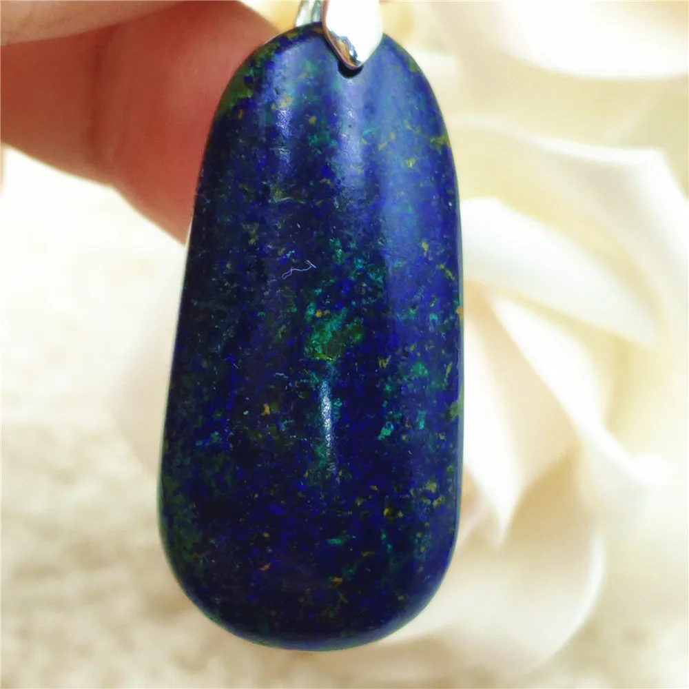pandora earrings Natural Malachite Blue Lapis Lazuli Pendant Women Men Azurite Water Drop Green Malachite Bracelets Energy AAAAA pearl necklace