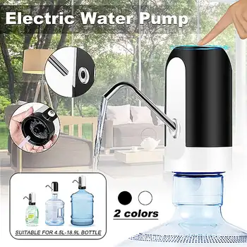 

Automatic Electric USB Water Bottle Pump with LED Light for Home Kitchen Office (Fits Most 1.18-5 Gallon Water bottle)
