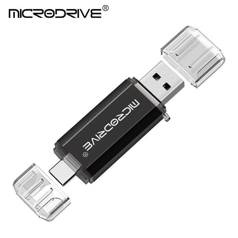 ตัวเลือกสินค้า แฟลชไดรฟ์ USB-C OTG 2 ช่อง ความจุ 128GB