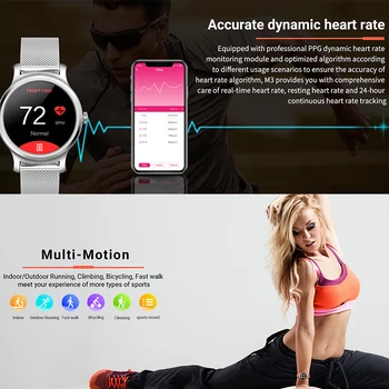 

Health watch heart rate monitor smartband waterproof blood pressure smart bracelet women multiple dials watch faces smart band