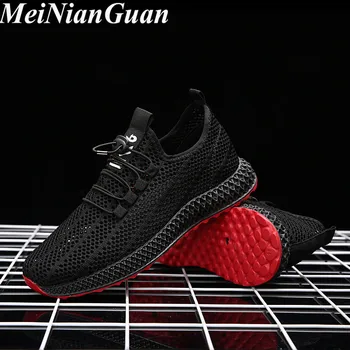 

Breathable Men Running Shoes Lace Up Men's Shoes Sneakers Low Top Sport Man Shoes Black Male Sports Shoes Flats Running Shoes I6