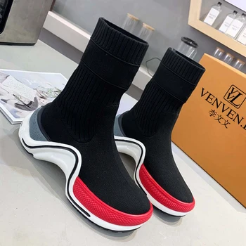 

French V VL VENVENLI Martin boots British Style Lace Up Boots 2020 New Leather Ankle Boots special counter authentic packaging