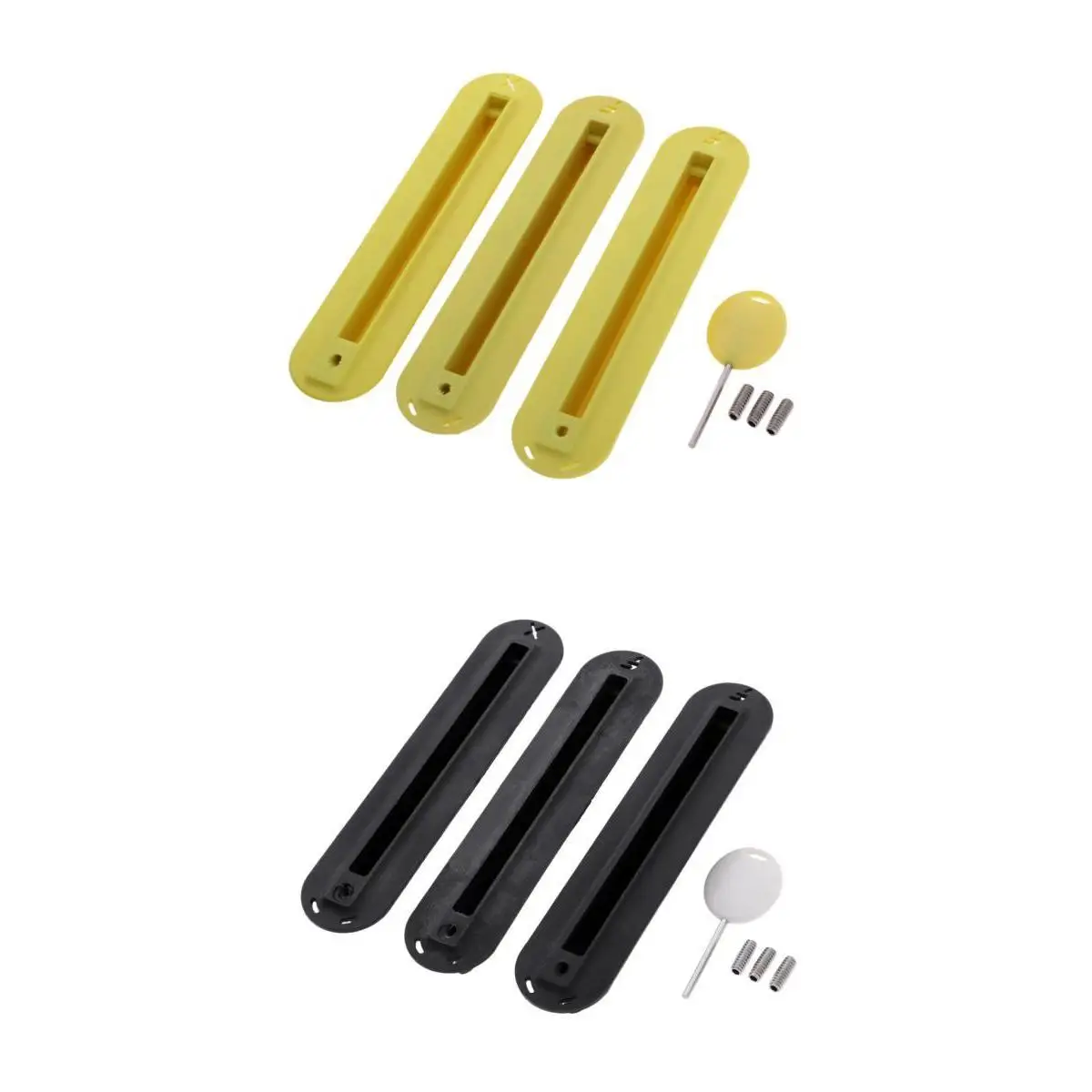 6-Pack Future Tri Fin Box Surfing SUP Surfboard Surf Thruster Fins with Screws and Fin Keys 01