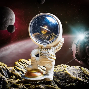 

Nordic Home Decoration Accessories Modern Astronaut People Miniature Figurines Souvenirs Home Decor Christmas Gift Creativity