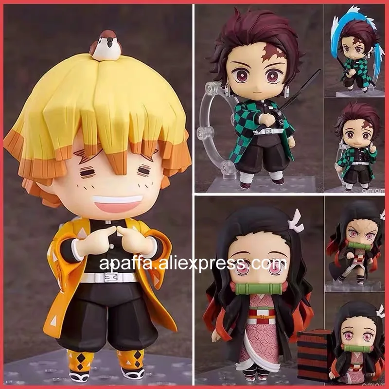 1334 # Demon Slayer Agatsuma Zenitsu Аниме Фигурка 1194 Kamado Nezuko 1193 Tanjirou экшн-фигурка Kimetsu no Yaiba