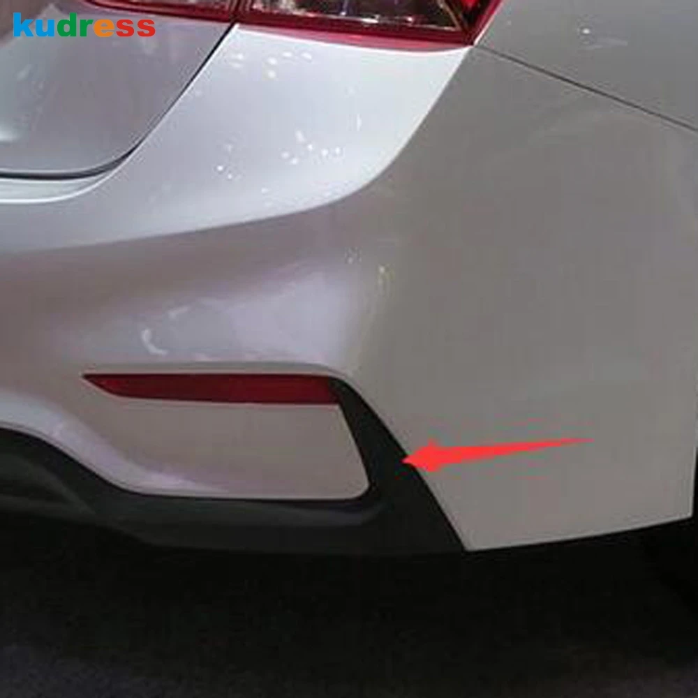 Для Hyundai Verna Solaris Accent 2018 2019 2020 5th Ge хром Лампа заднего противотуманного фонаря