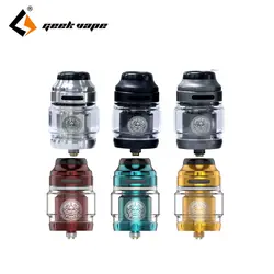 Оригинальный электронный сигаретный распылитель Geekvape Zeus X RTA 4,5 мл бак с 810 делриновый дрип-тип оригинальная электронная сигарета vs zeus rta zeus