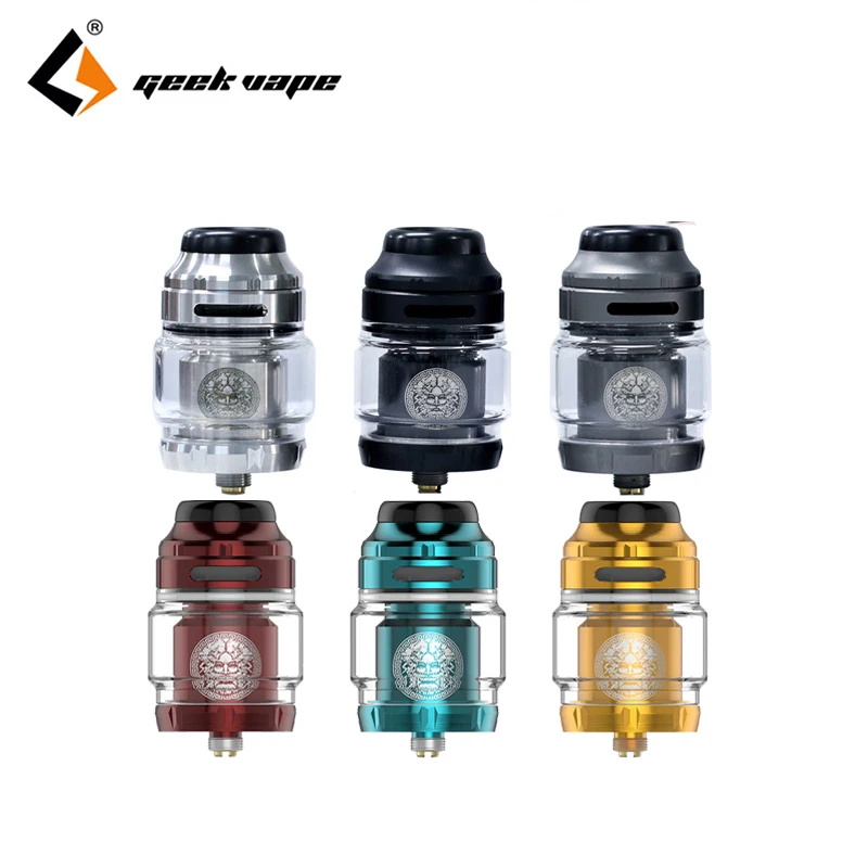 Оригинальный атомайзер для электронной сигареты Geekvape Zeus X RTA бак 4 5 мл с дрип типом