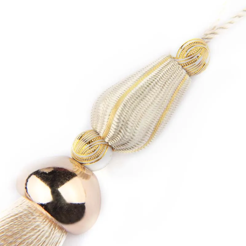 1Pc Silk Tassel Hanging Pendant Decorative Curtains Accessories Key Tassels For Curtain Tieback DIY Craft Tassel Fringe Trim tassel fringe tassel decoration tassel accessories tassel trim mini tassels