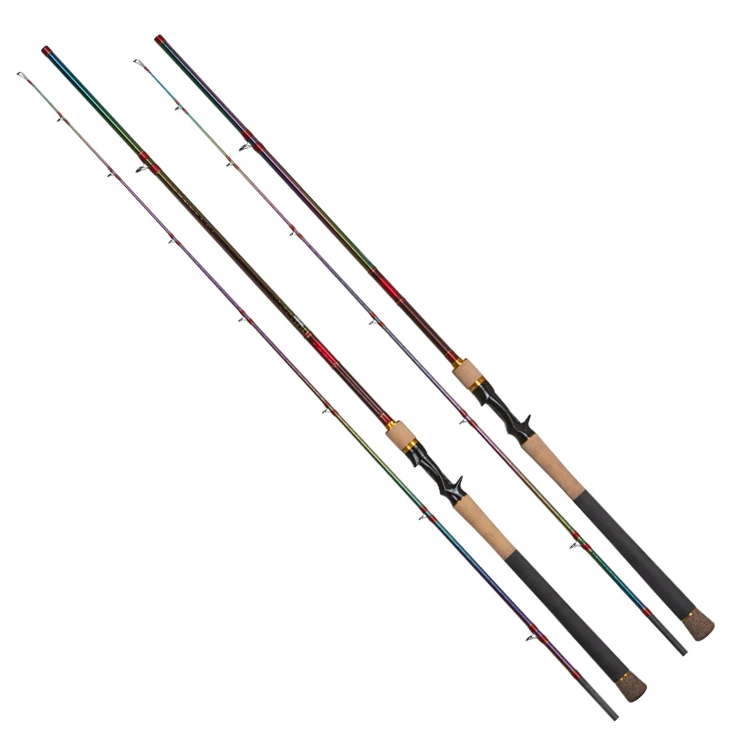 OBSESSION 2.1m 2.35m Japan Fuji Guide Ring 2 Sections Casting Fishing Rod  Catfish Snakehead Freshwater Ultralight Travel Rods