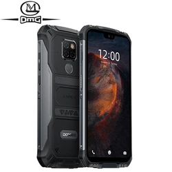 DOOGEE S68 Pro 6 ГБ + 128 ГБ NFC 6300 мАч IP68 водонепроницаемый мобильный телефон Восьмиядерный беспроводной заряд Android 9,0 4G Прочный смартфон