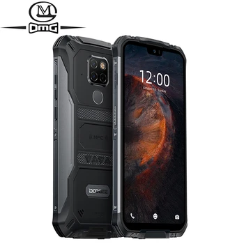 Перейти на Алиэкспресс и купить DOOGEE S68 Pro 6 ГБ + 128 ГБ NFC 6300 мАч IP68 водонепроницаемый мобильный телефон Восьмиядерный беспроводной заряд Android 9,0 4G Прочный смартфон