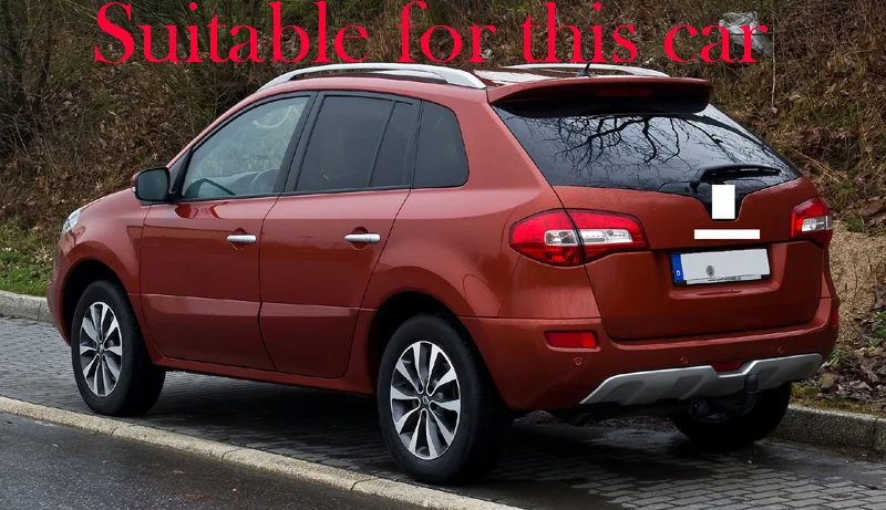 Для Renault Koleos I samsung QM5 2007- автомобильные аксессуары пластиковый внешний козырек вентиляционные Шторы окно Защита от солнца и дождя дефлектор