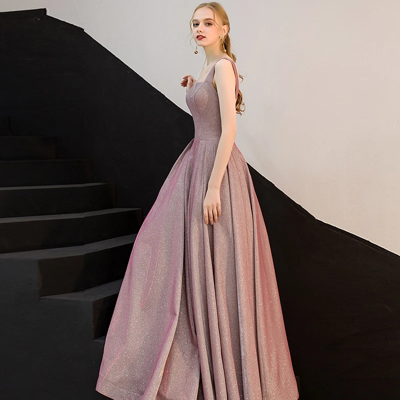 

Dinner and Dance Party Dresses 2019 New Noble and Immortal Long-term Evening Banquet Famous Star Sky Evening Dresses