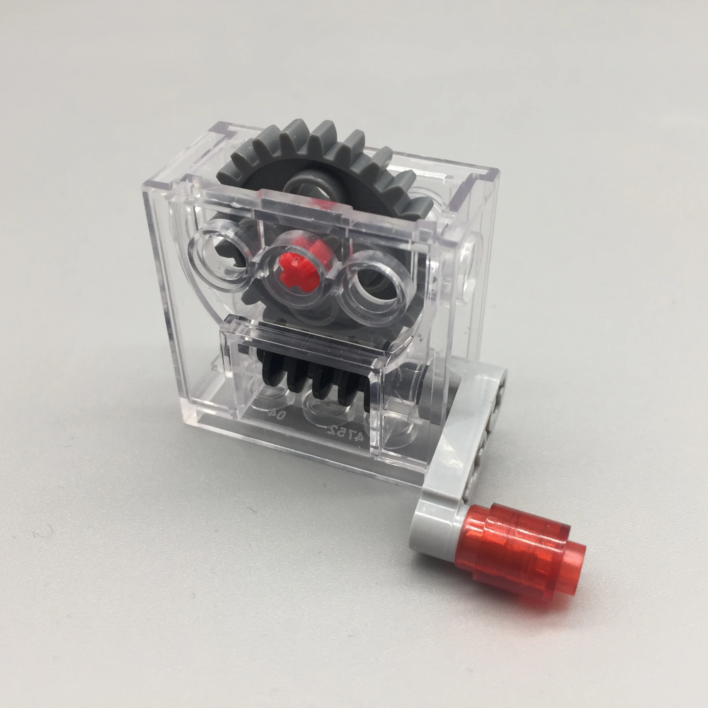 5 sets / batch of technical parts: 2x4x3 1 / 3 transformation box 6588 / 32239 worm gear 4716 assembling particle toy brick ev3