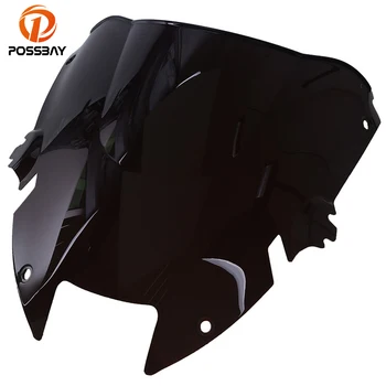 

POSSBAY Motorcycle Windshield Windscreen Moto Windscherm for Honda VTR1000SP 1997-2007 Cafe Racer Scooter Wind Deflector