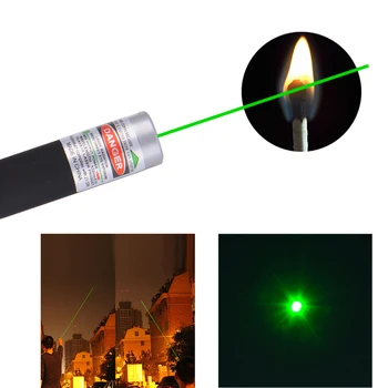 

Powerful Green Laser Pointer Pen Visible Beam Light Lazer 5mw Beam Ray Laser Pointer Instructor Pen Flashlight