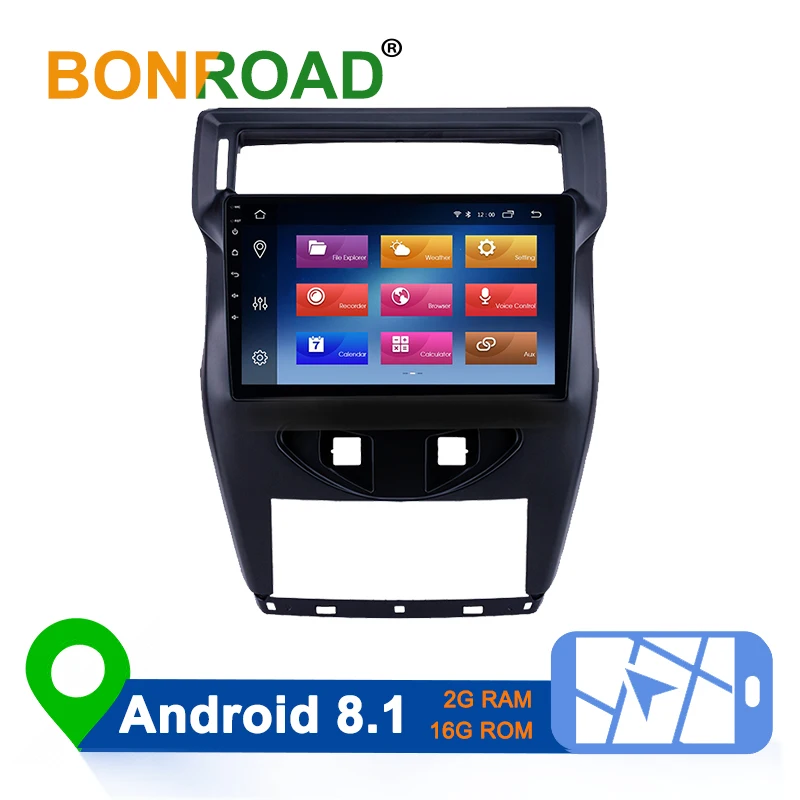 

Bonroad 2Din10.1 inch Android 8.1 Car Radio GPS Navigation Player support SWC BT Mirror Link for 2012-2016 Citroen C4 C-QUATRE