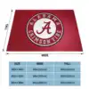 Alabama Mask Fashion Soft Warm Flannel Blanket Football Trendy Cute Sports Tumblr 3