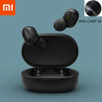 

In Stock Xiaomi Redmi Airdots Earbuds TWS Wireless Bluetooth Earphone Stereo bass Bluetooth 5.0 With Mic Handsfree AI Control