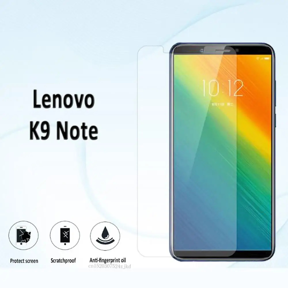 

Protection Film Transparent Tempered Glass For Lenovo K9 K 9 NOTE Screen Protector Toughened Glass Protective Film