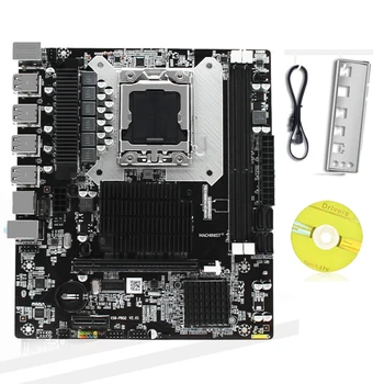 

X58 LGA 1366 motherboard support DDR3 REG ECC server memory and Intel xeon processor desktop mainboard