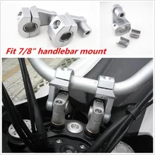 Аксессуар рукоятка крепление Инструмент Расширение Замена Мотоцикл стояк 6061-T6 Алюминий Серебро подъемники