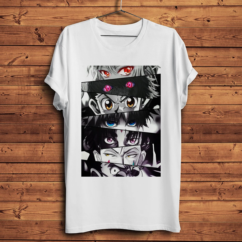 Футболка мужская с коротким рукавом Hunter x GON Killua Eyes | Мужская одежда