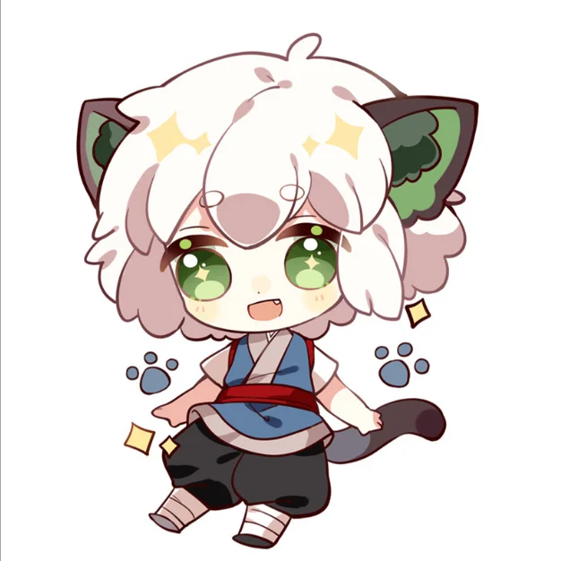 Легенда о LuoXiaohei Fengxi Wuxian кукла мягкая игрушка плюшевый Подарочный лимит милый Креативный редкий модный кукольный валик