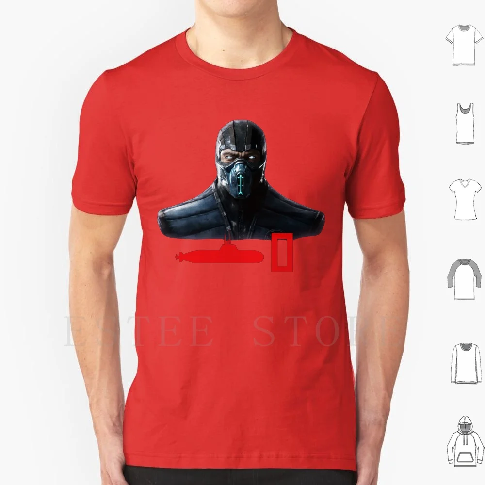 Mortal Kombat Subzero-Sub & Zero T Shirt Cotton Men Diy Print Fun Funny Quotes Mortalkombat Mortal Mortal Kombat Sub Zero