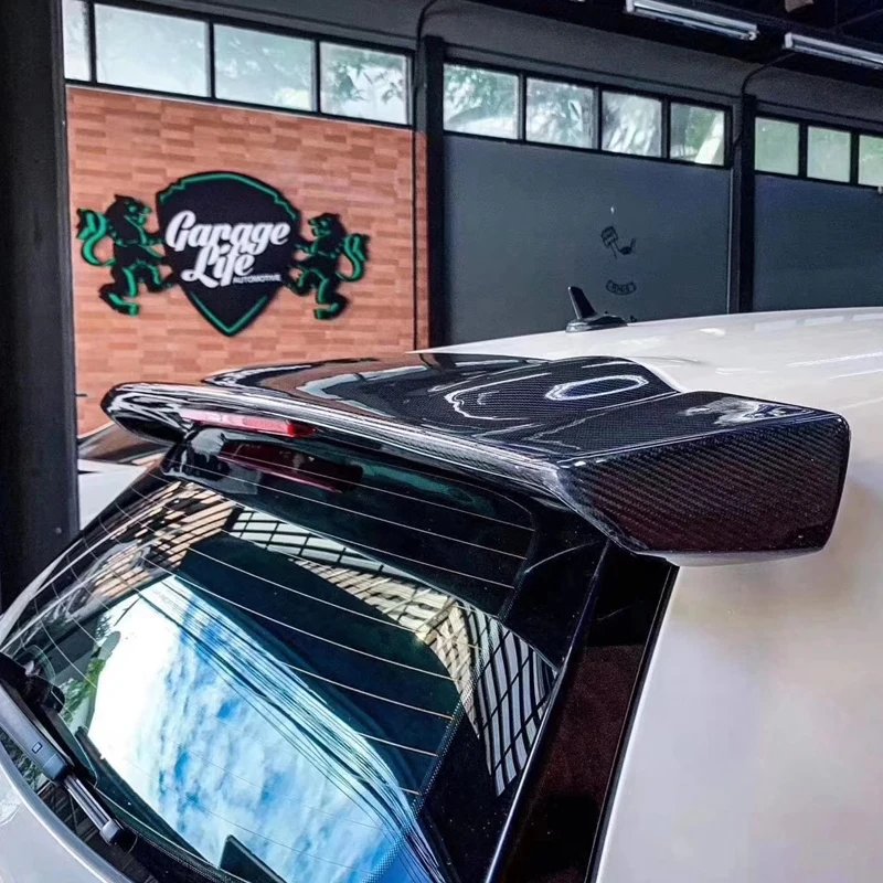 Задний спойлер из углеродного волокна/ФАП на крышу багажника крыло для Volkswagen VW