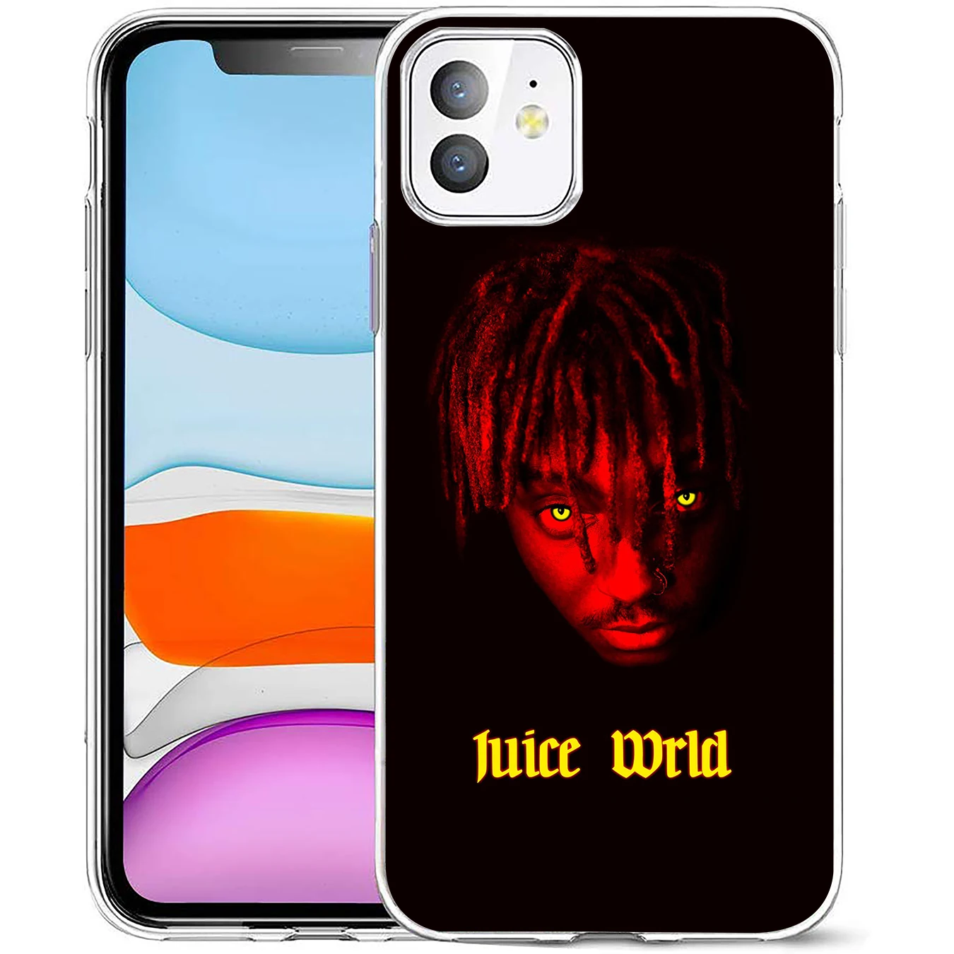 Мягкий силиконовый чехол Rap POP Juice WRLD 999 для Apple iPhone 11 Pro X XR XS Max 6 6S 7 8 Plus 5 5S SE 10 TPU чехол для телефона s - Цвет: 2