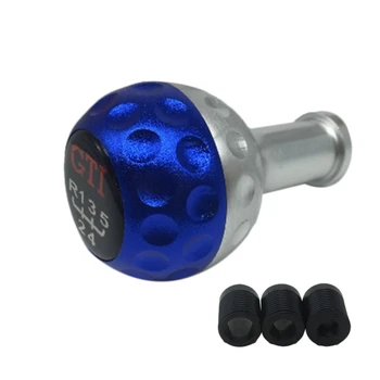 

Shift Knob Universal Aluminum 5 6 Speed Car Manual Shift Lever Car Gear Shift Knob for Volkswagen Golf GTI Gear Shifter