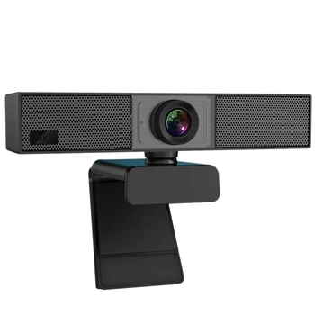 

4K 30FPS Ultra-High-Definition Webcam Super Wide-Angle Field of View Computer USB Camera for Mac Laptop or Desktop