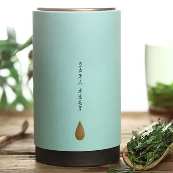 

2020 Zhejiang Longjin Early Spring Luzhou Green Tea Bean Flavor Mellow Canned for Clear Heat Cellulite and Digestion