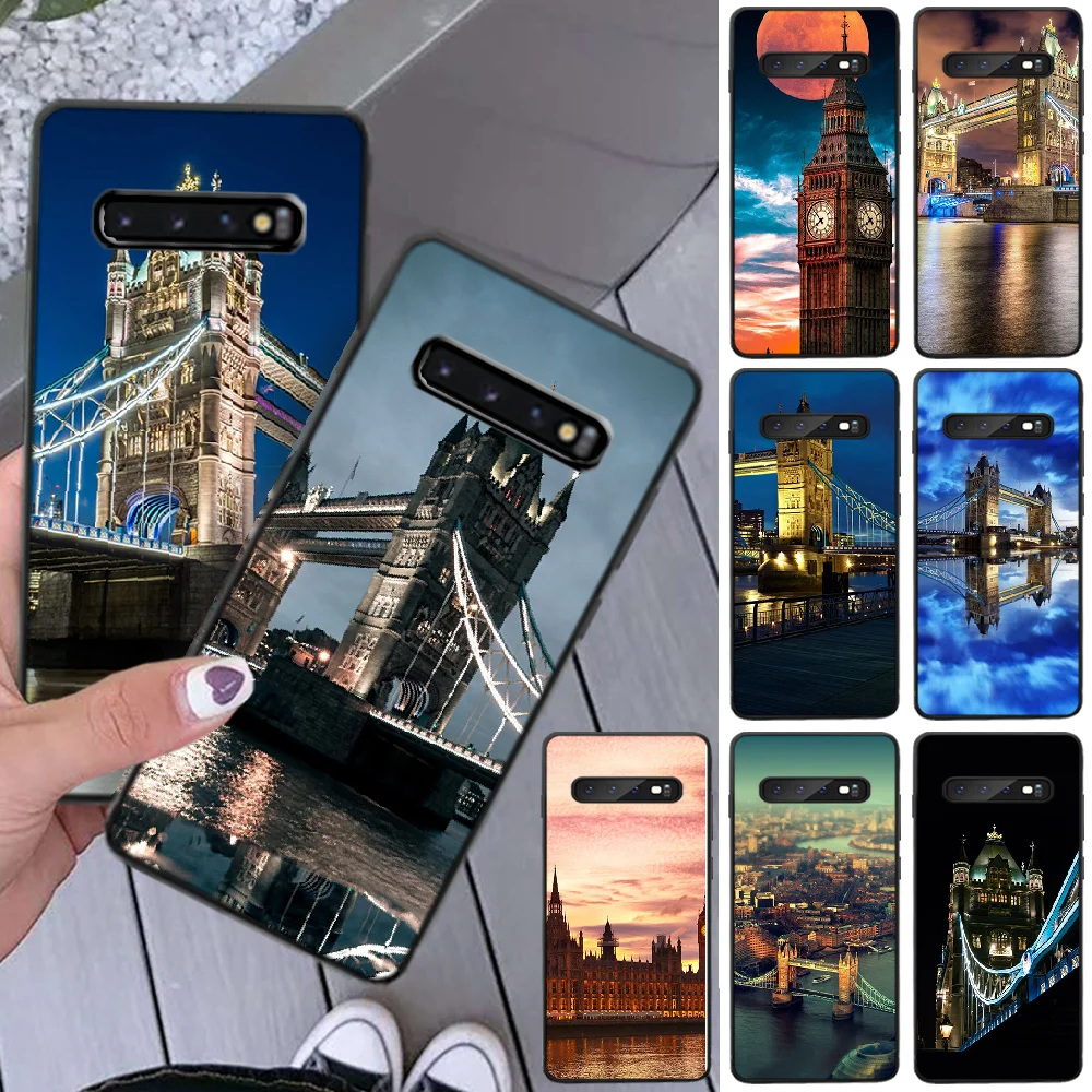 

Viviana Tower Bridge London DIY Luxury Phone Case For Samsung S8 S8 Plus S9 S9 Plus S10 S10 plus S10E lite S10-5G S20 UITRA plus