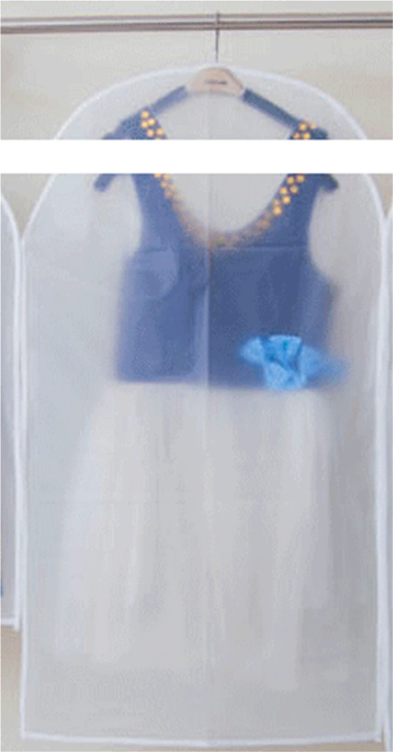 1 шт. чехол для одежды для защиты от пыли домашняя сумка для хранения одежды костюм платье одежда пальто чехол контейнер органайзер вакуумное хранение
