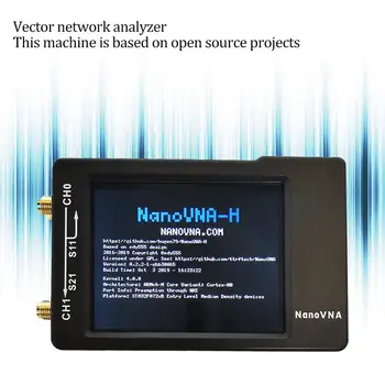 

PCB Vector Network Analyzer Kit 50KHz-900MHz MF HF VHF UHF 2.8-inch Digital Display Antenna Shortwave Analyzer 85.5x54x11mm